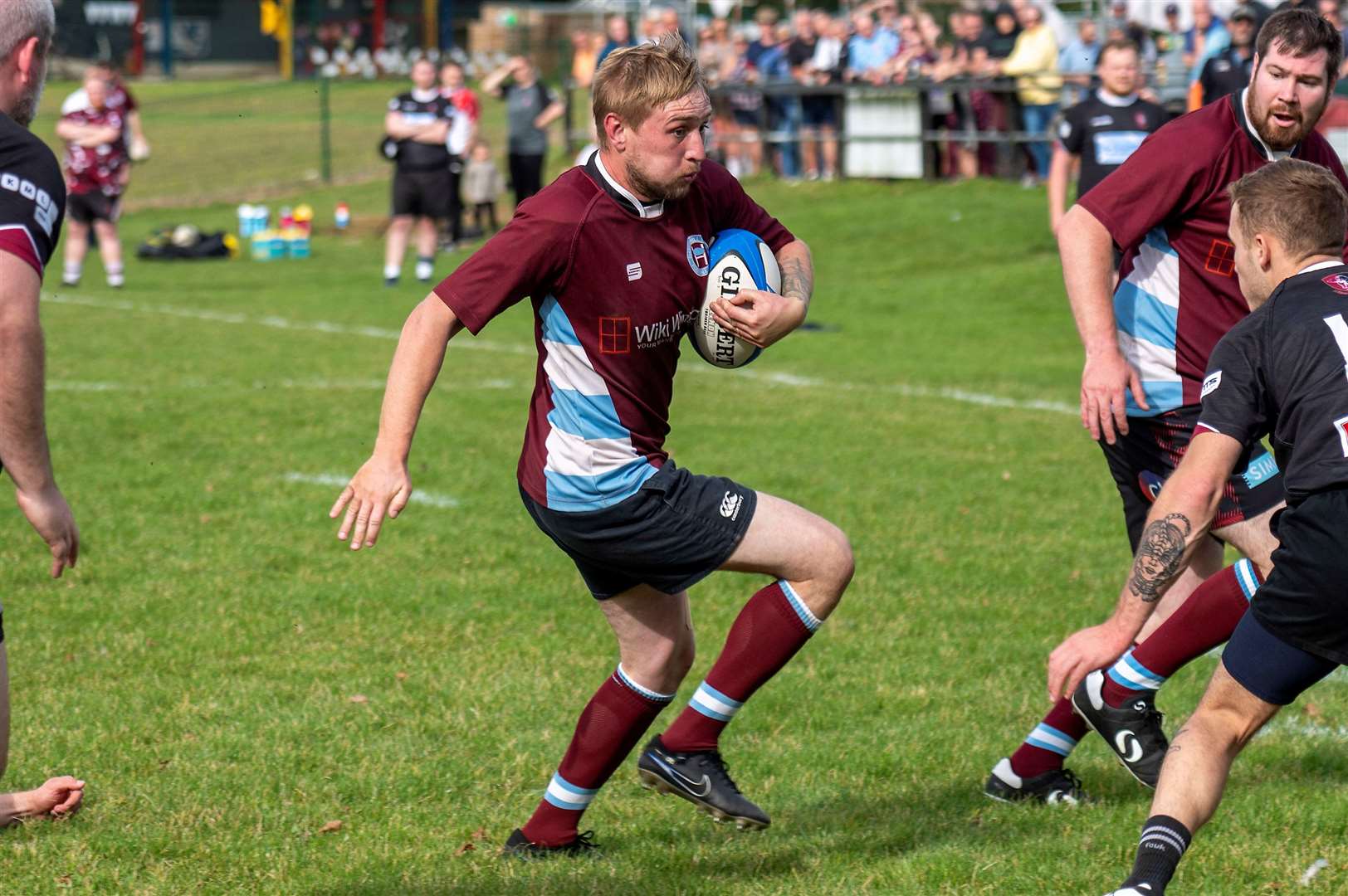 Haverhill came back from 12-0 down at half-time to beat Bury St Edmunds III Picture by Mark Westley