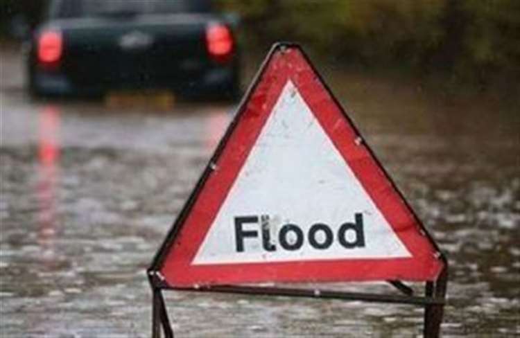 Barking Road in Needham Market has experienced flooding since Storm Babet in October: Picture: iStock