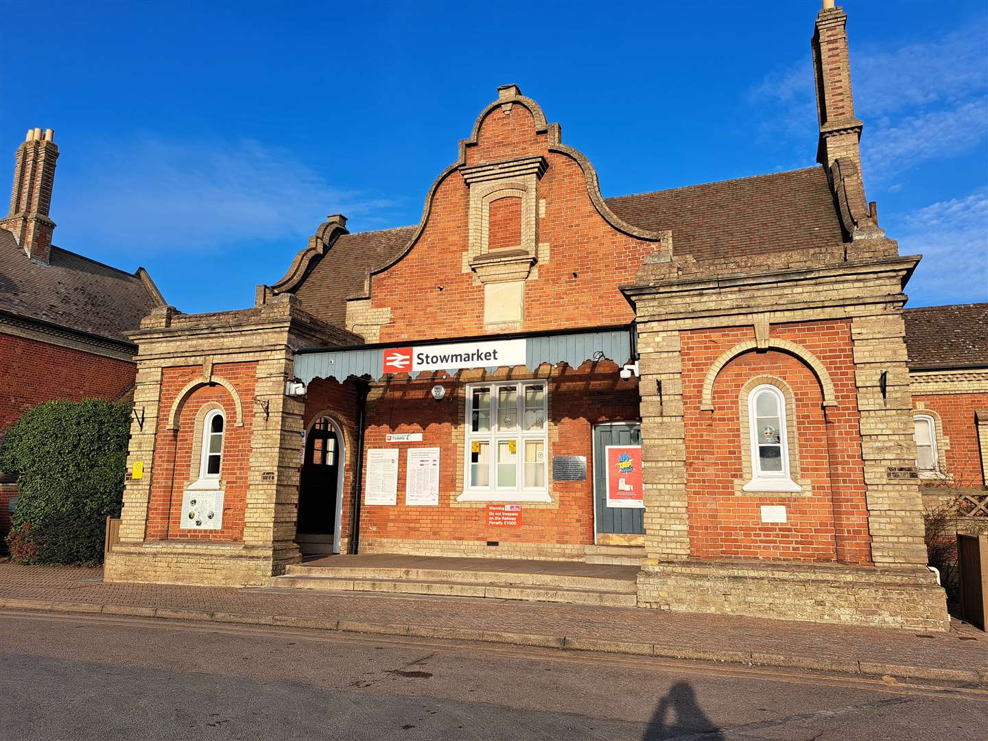 Stowmarket train station. Picture: SuffolkNews