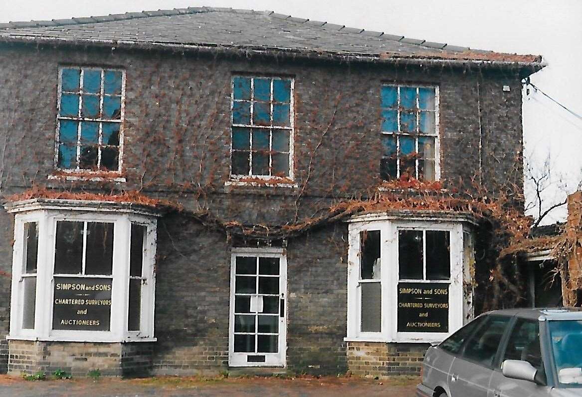 Simpson and Sons offices in St Andrew's Street South, Bury St Edmunds, were demolished in 2007