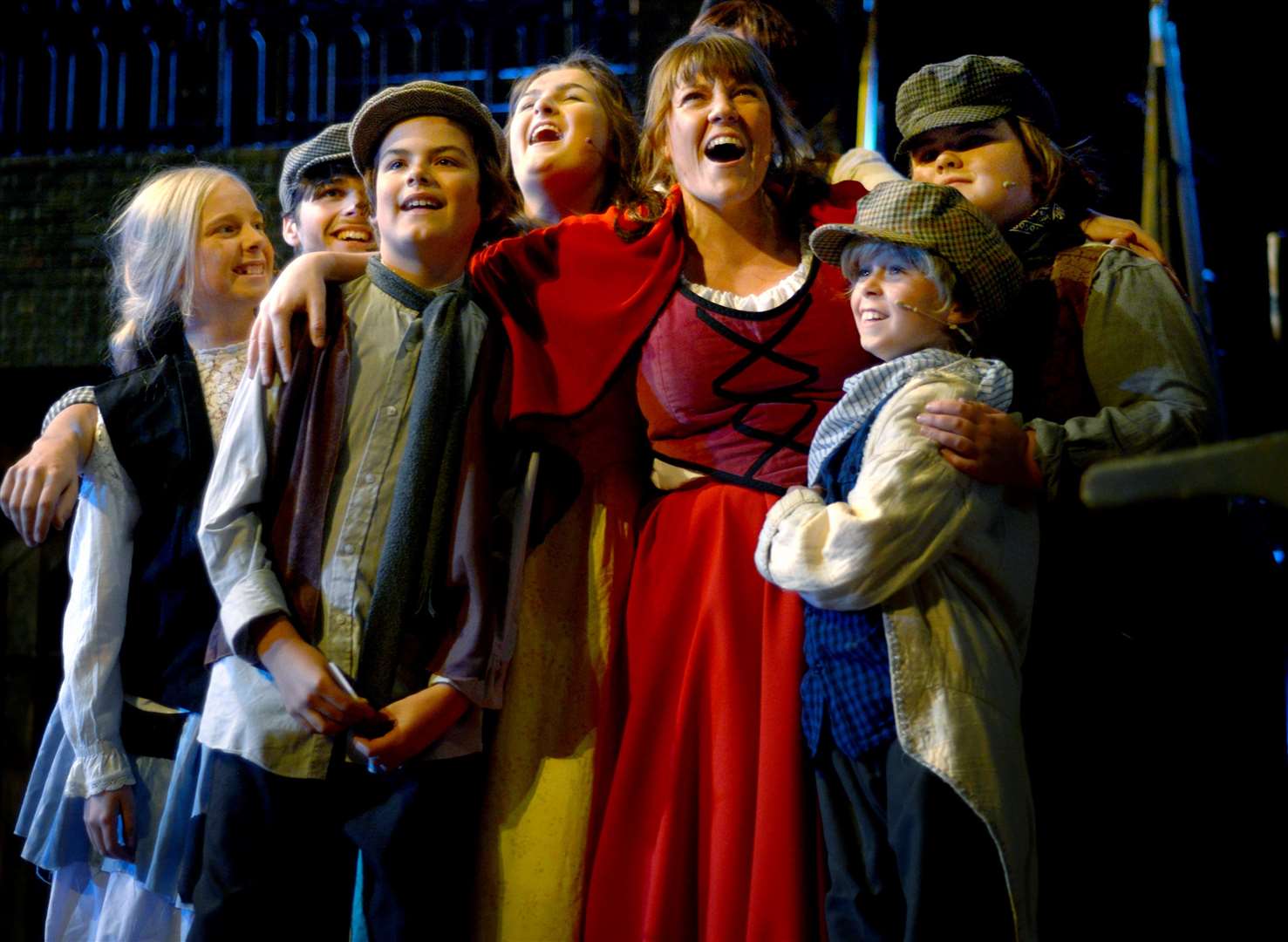 Bury St Edmunds Amateur Operatic and Dramatic Society is performing Oliver! at the Theatre Royal, in Bury St Edmunds, this week. Picture: Andy Abbott