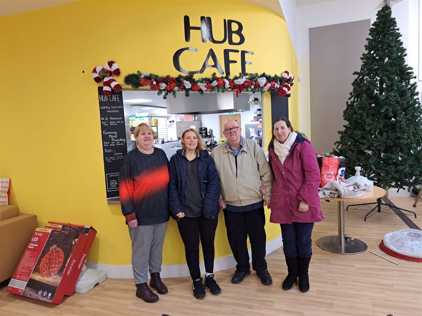 Michelle Jennings, Emily Proctor, Trevor Bluett and Sue Bluett from HEART. Picture: Suzanne Day