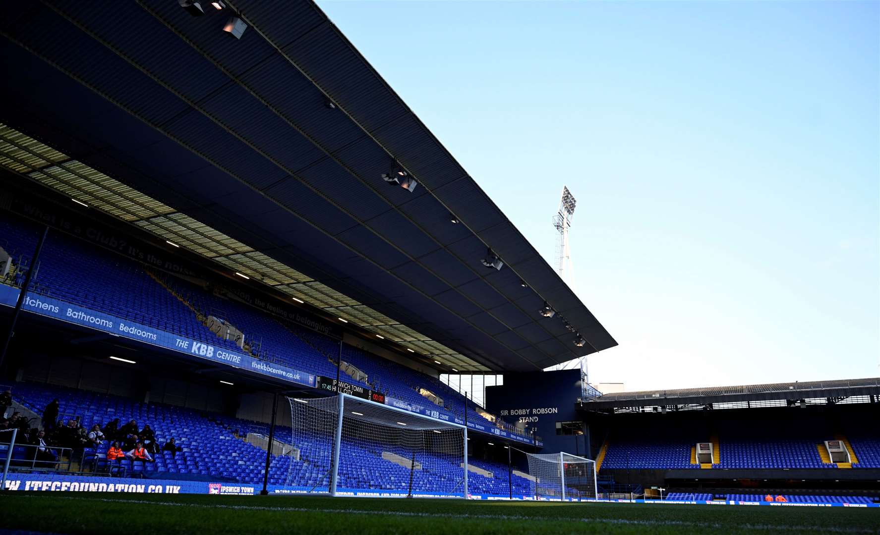 Portman Road stadium.Ipswich Town FC, Portman Road, Ipswich.