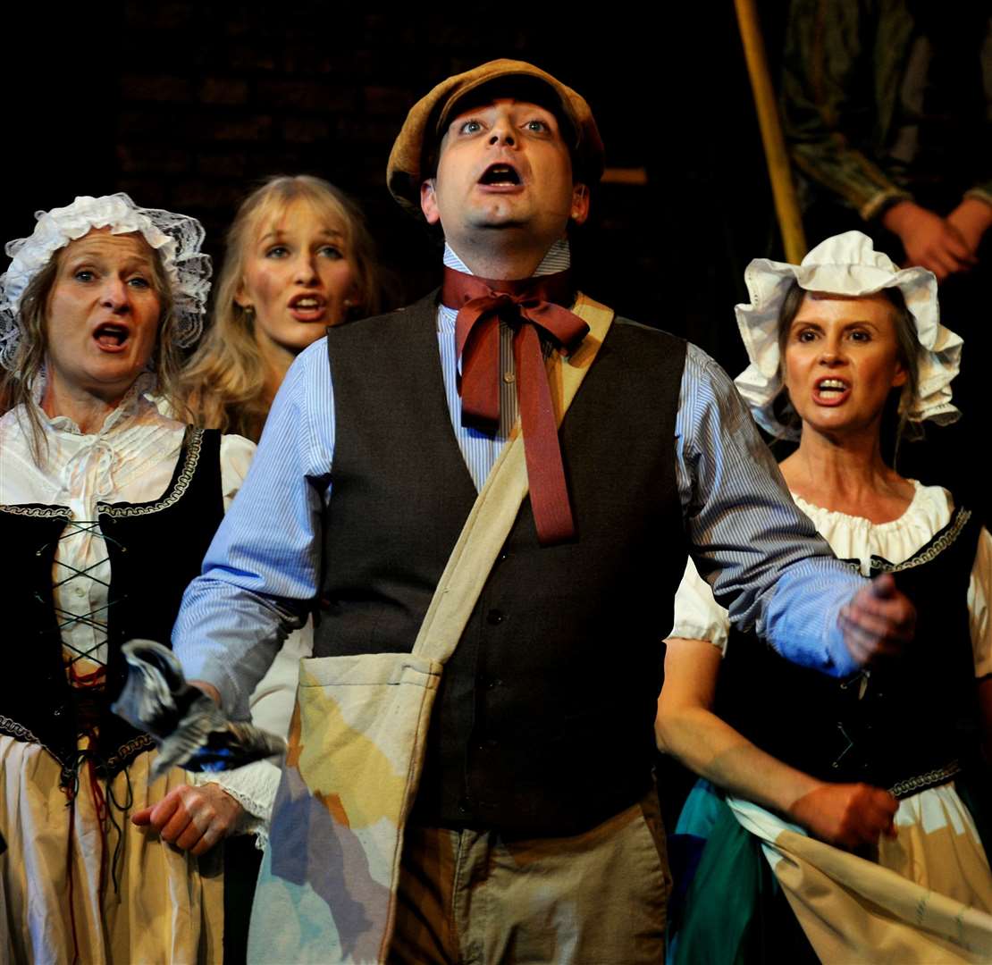 Bury St Edmunds Amateur Operatic and Dramatic Society is performing Oliver! at the Theatre Royal, in Bury St Edmunds, this week. Picture: Andy Abbott