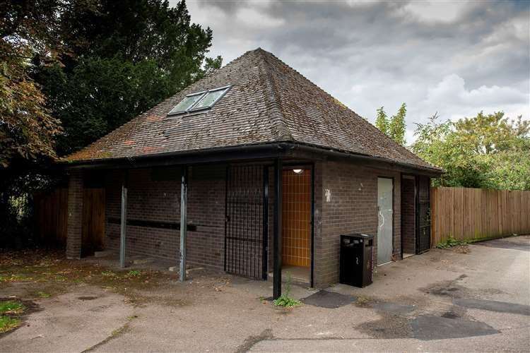 The existing toilet block will be demolished. Picture: Mark Westley