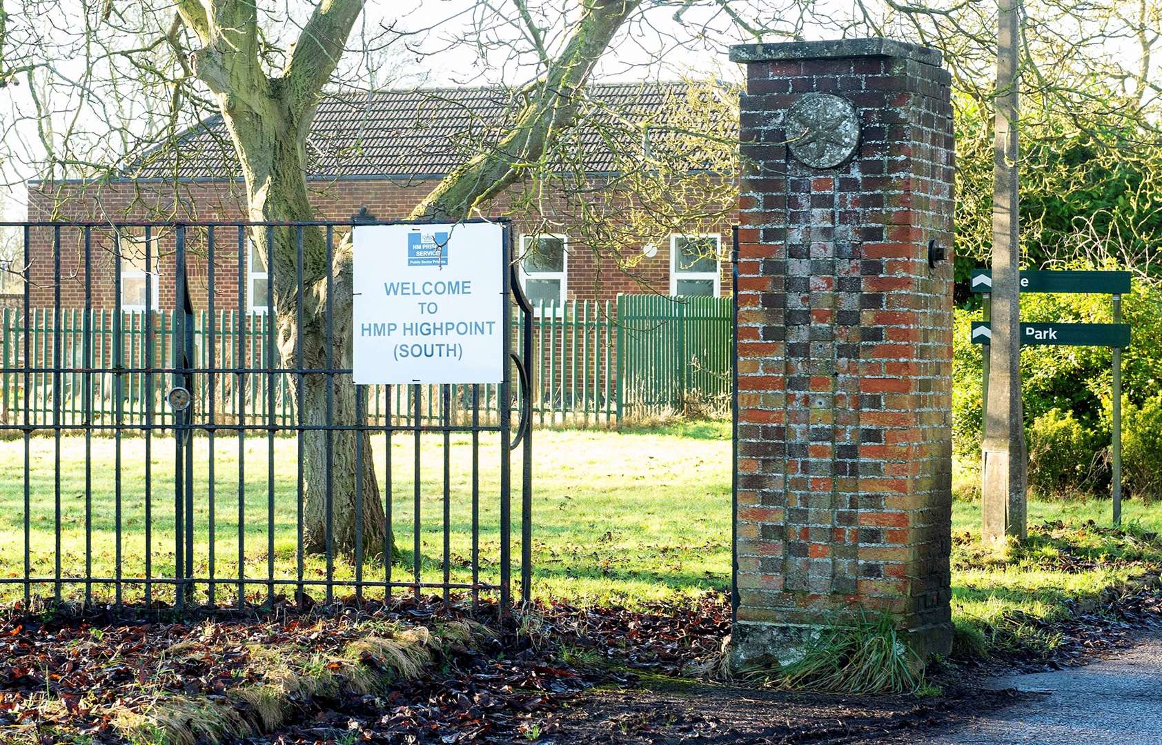 HMP Highpoint in Stradishall was opened in 1977. Picture: Mecha Morton