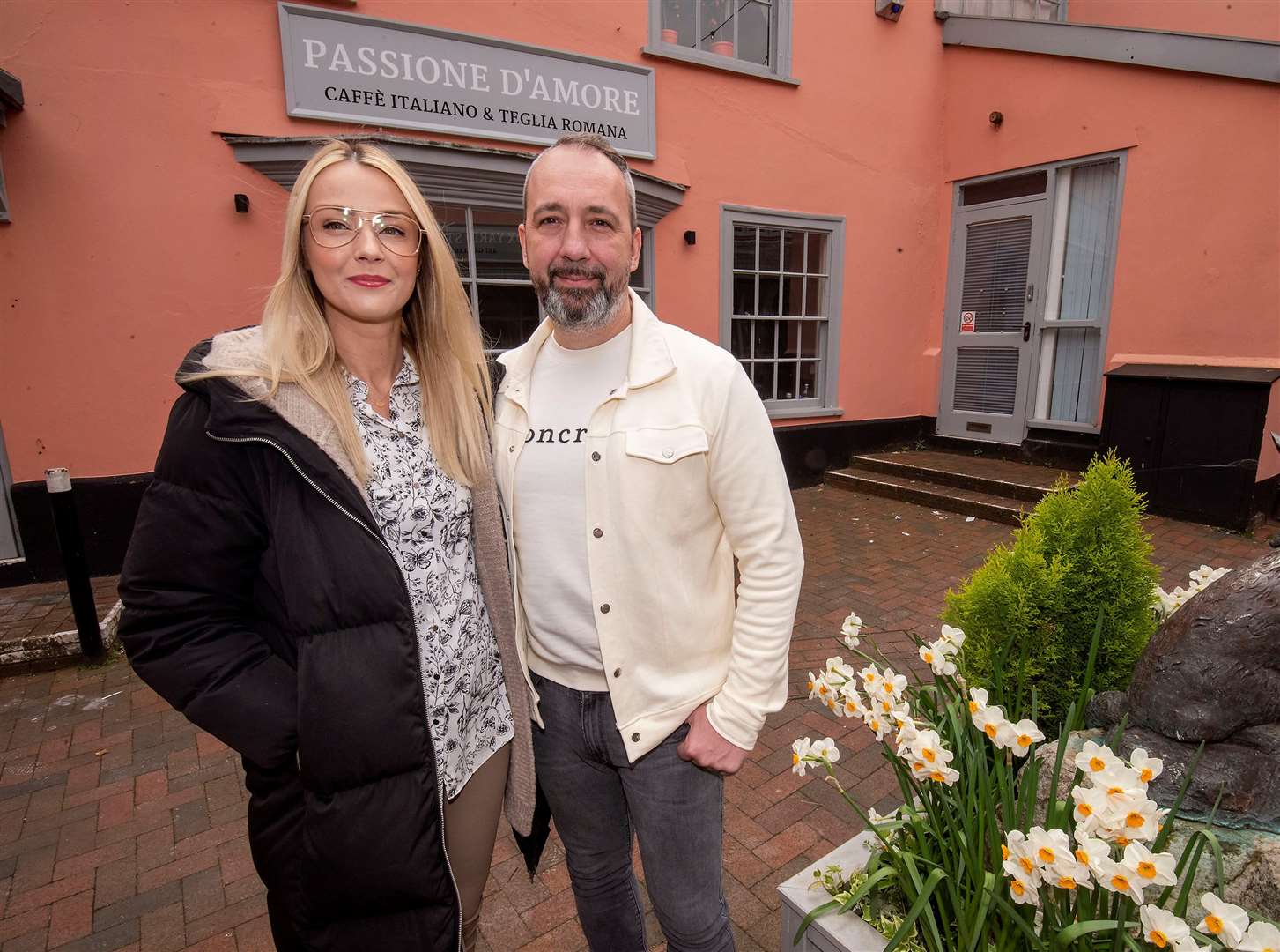 Biga Napoletana owners Tom and Sylwia Polnisiak are hoping to open Passione D’Amore in June. Picture: Mark Westley