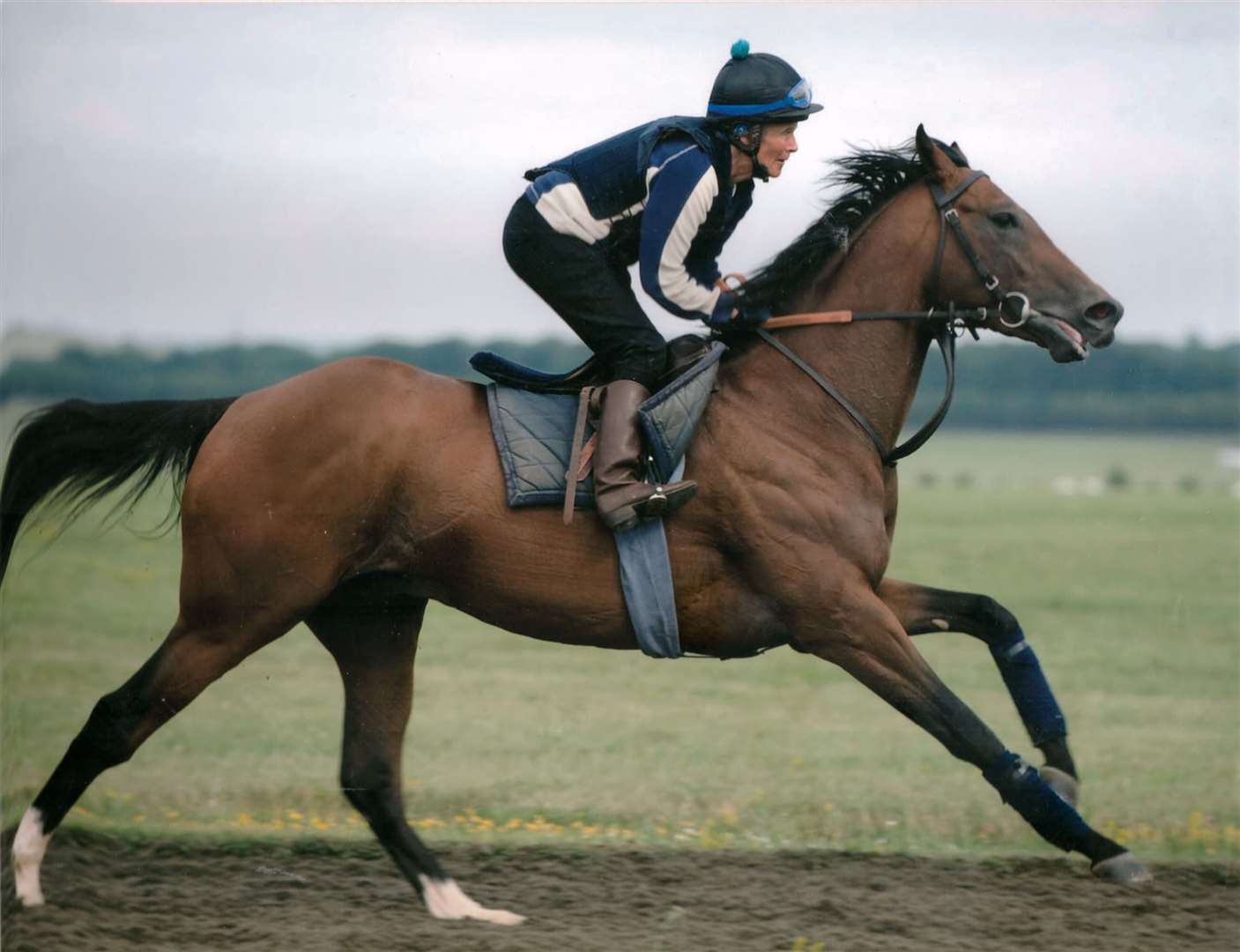 Claire Ricks riding Excelebration.