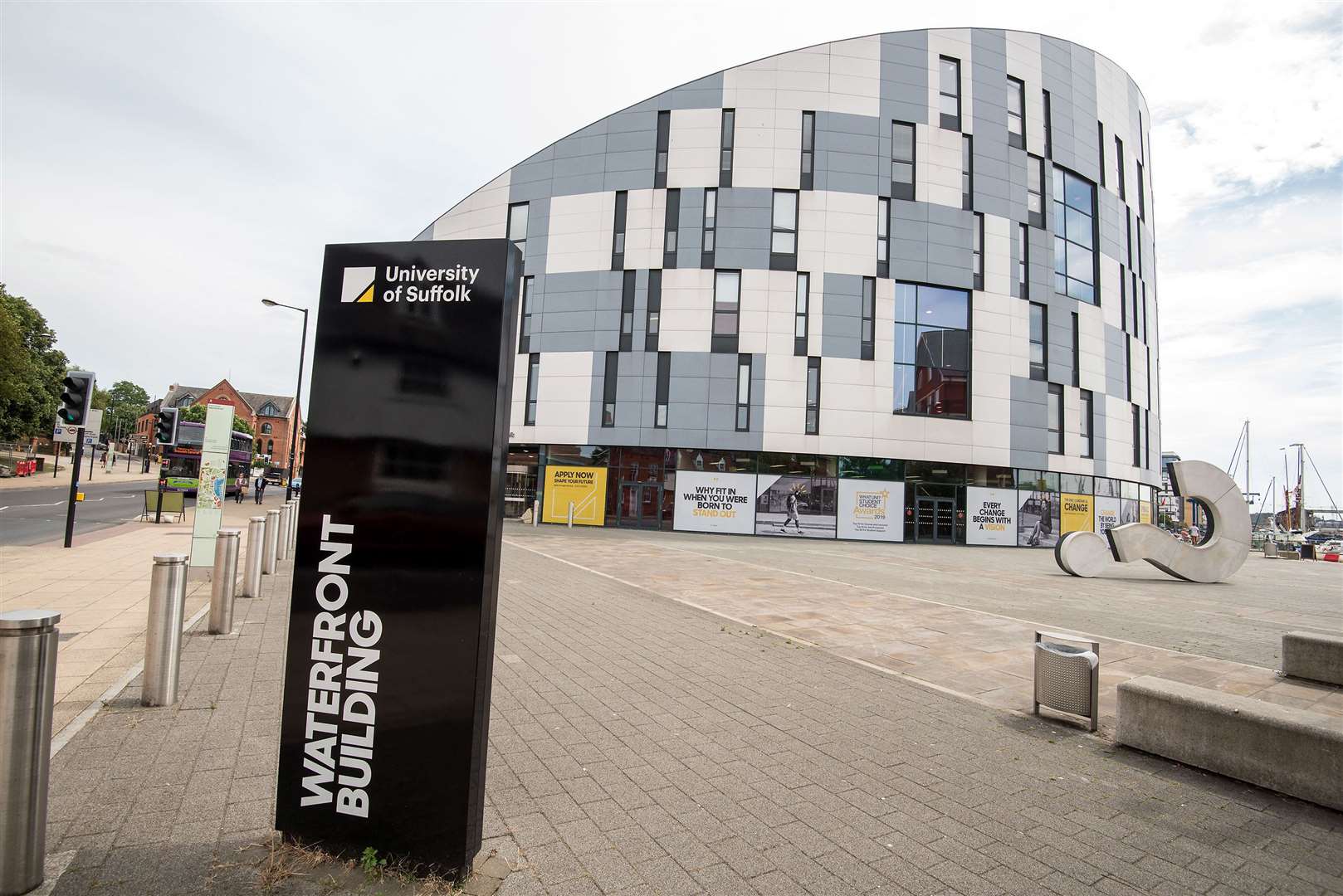 University of Suffolk in Ipswich. Picture by Mark Westley