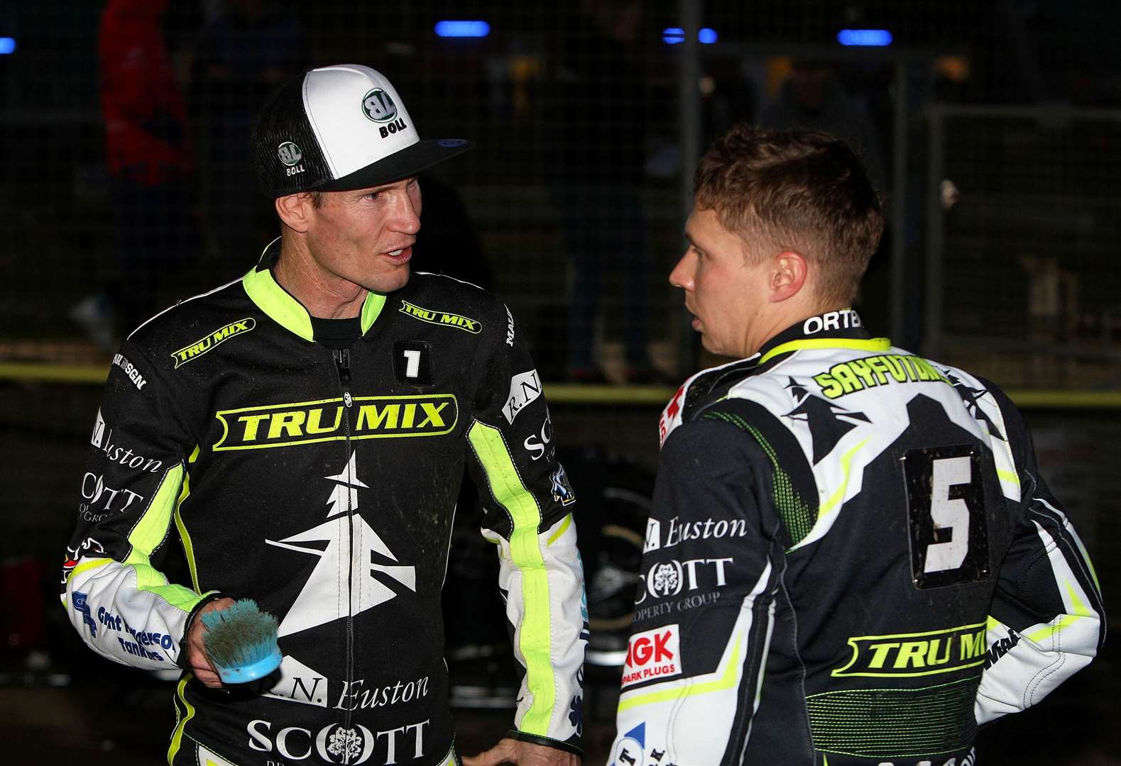 Jason Doyle, left and Emil Sayfutdinov, set to go head to head with the Sheffield big guns next week. Picture: Phil Hilton