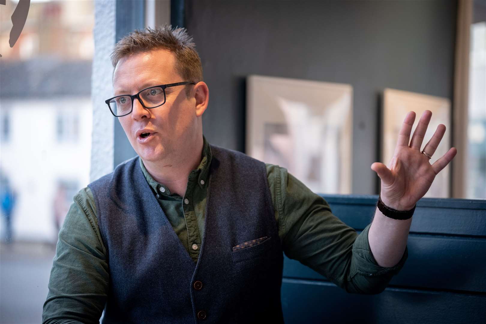 Conducting is still an important part of Tom Appleton’s career. Photo by Adam Barnes