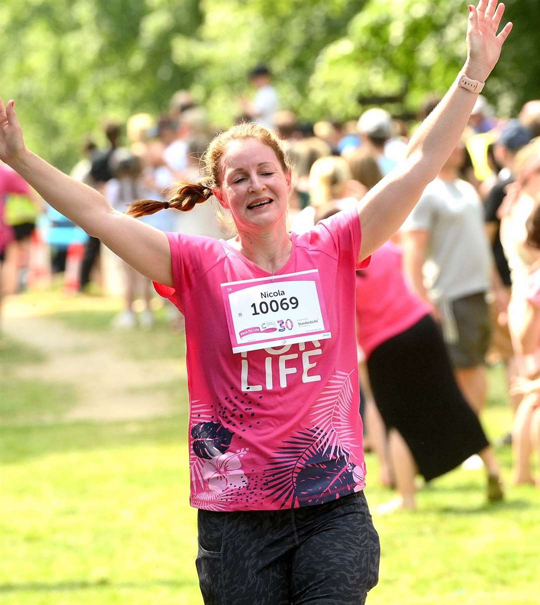 Bury St Edmunds Race for Life 2023. Picture: Mecha Morton