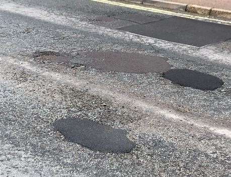 Station Hill, Bury St Edmunds, following repairs. Picture: submitted