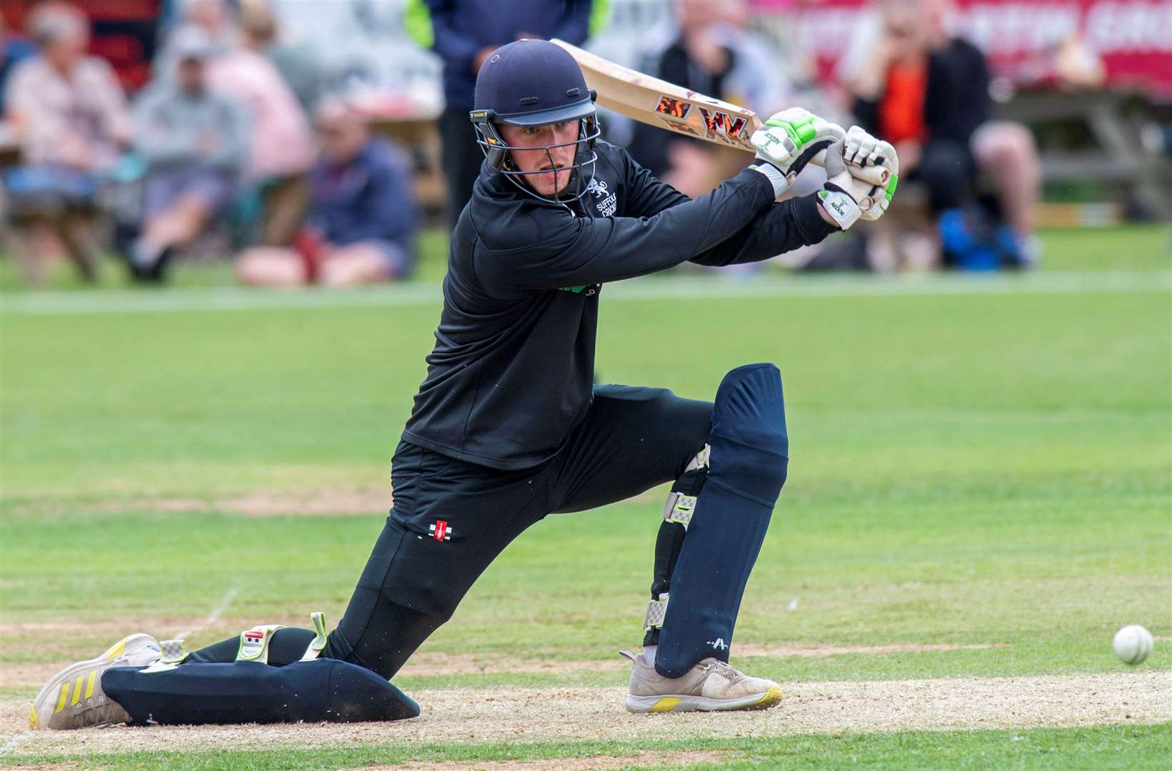 Hadleigh Cricket Club’s Dan Shanks. Pictures: Mark Westley