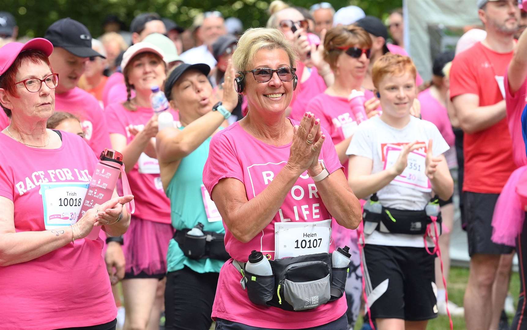 Bury St Edmunds Race for Life 2023. Picture: Mecha Morton