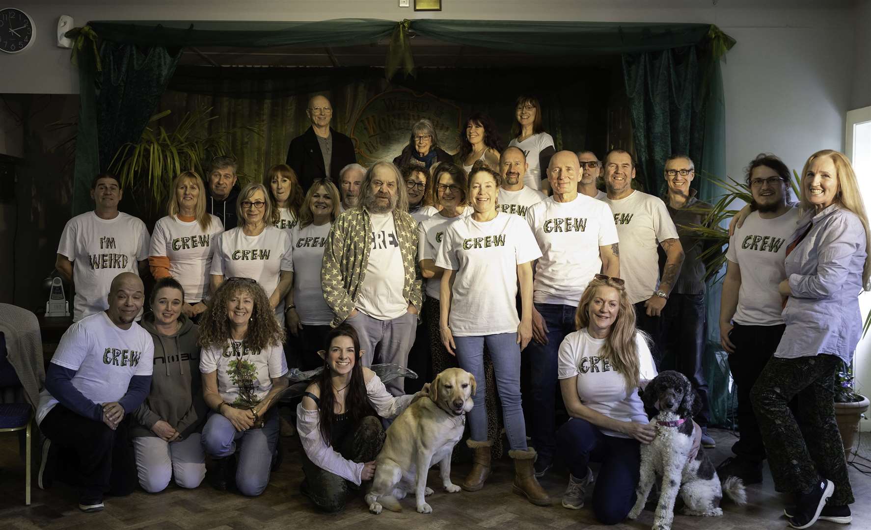 The team of Weird and Wonderful Wood after picking up their award. Pictures: Sue Taylor