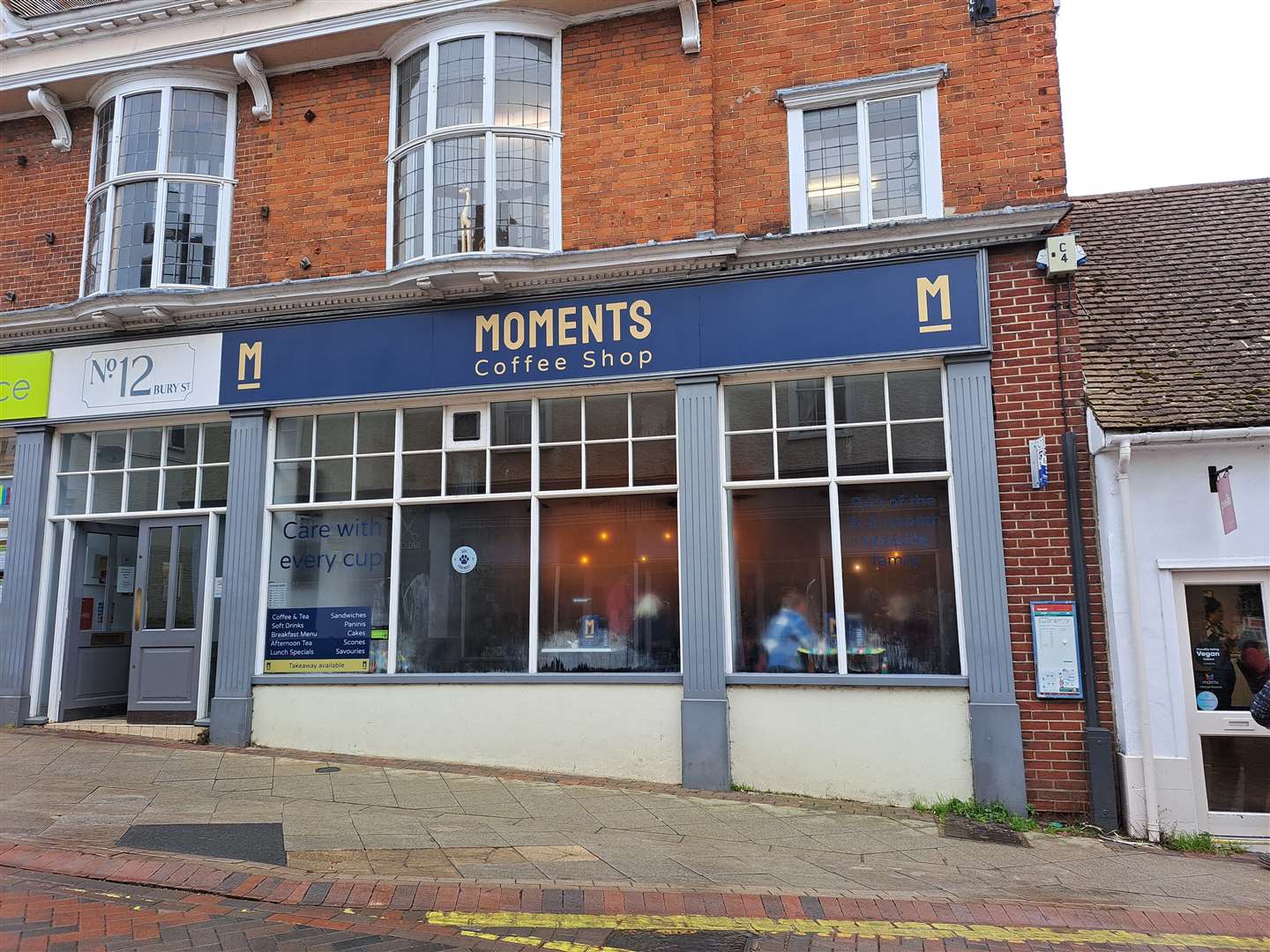 Moments in Bury Street. Picture: SuffolkNews