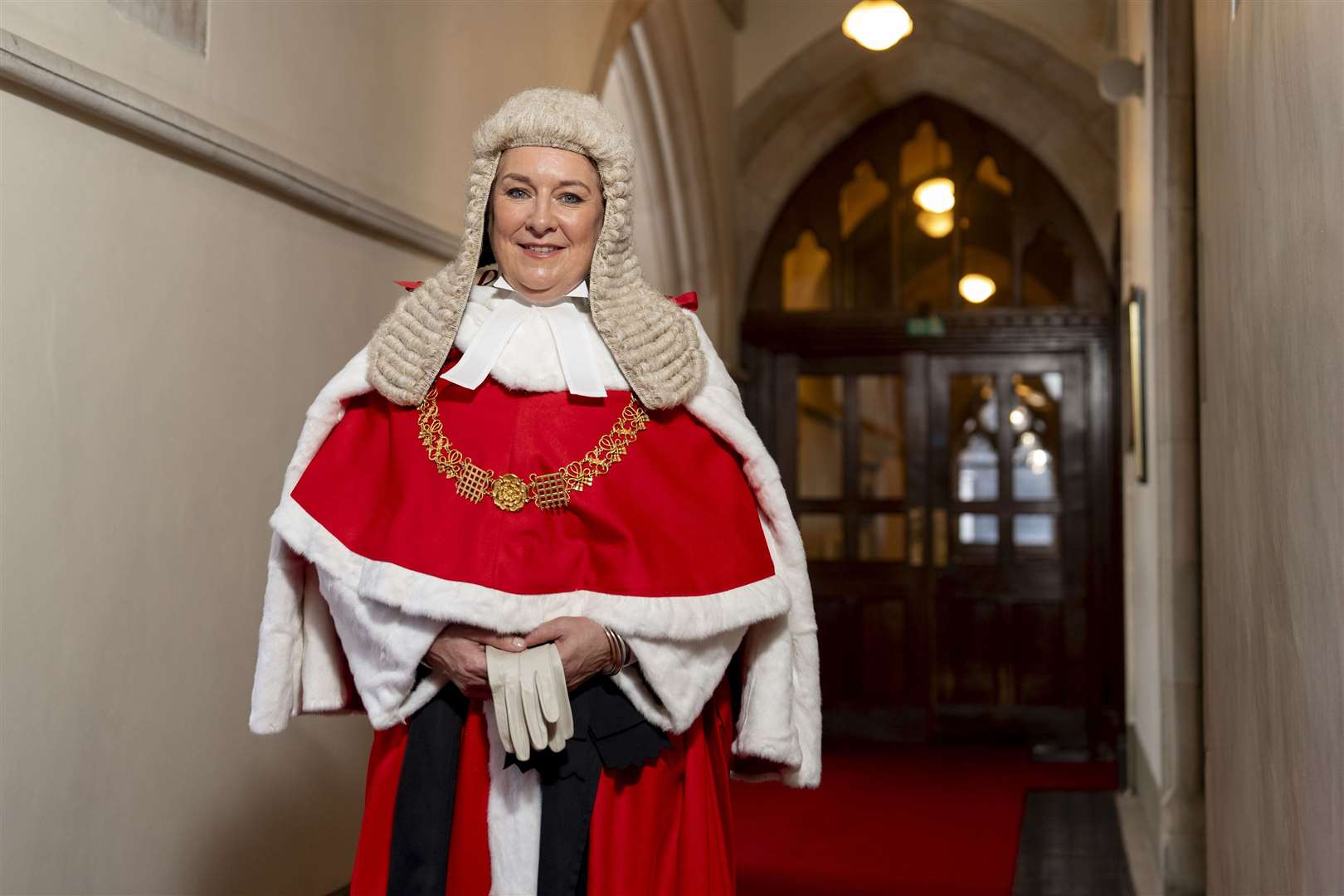 Lady Chief Justice, Dame Sue Carr said decisions on the deployment of judges and the use of courtrooms is a matter for the judiciary (Jordan Pettitt/PA)