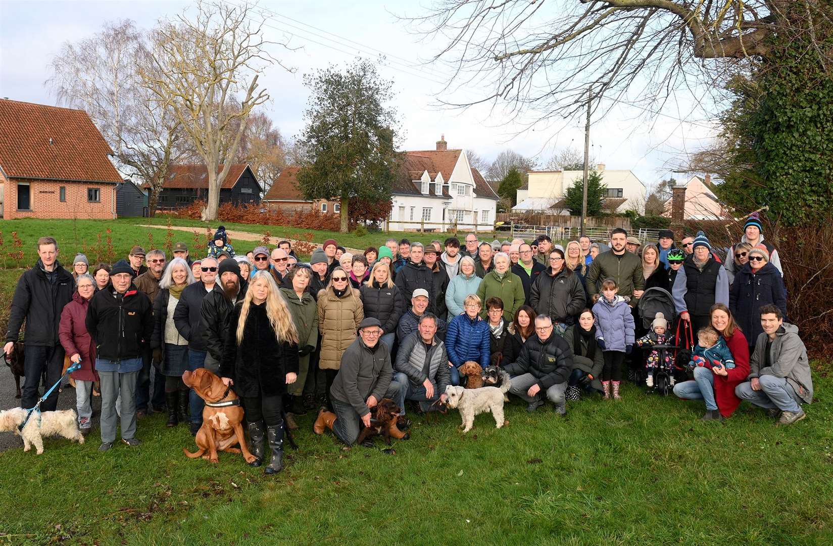 Residents are concerned about the Five Bells pub in Hessett. Pictures by Mecha Morton