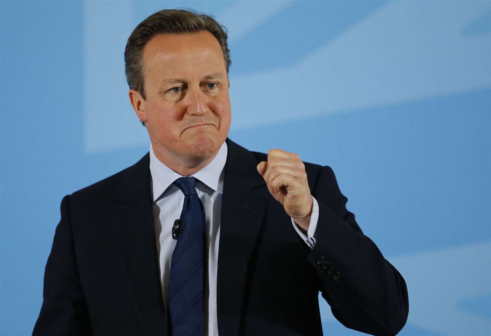 Lord Cameron addressed the World Economic Forum when he was prime minister (Frank Augstein/PA)