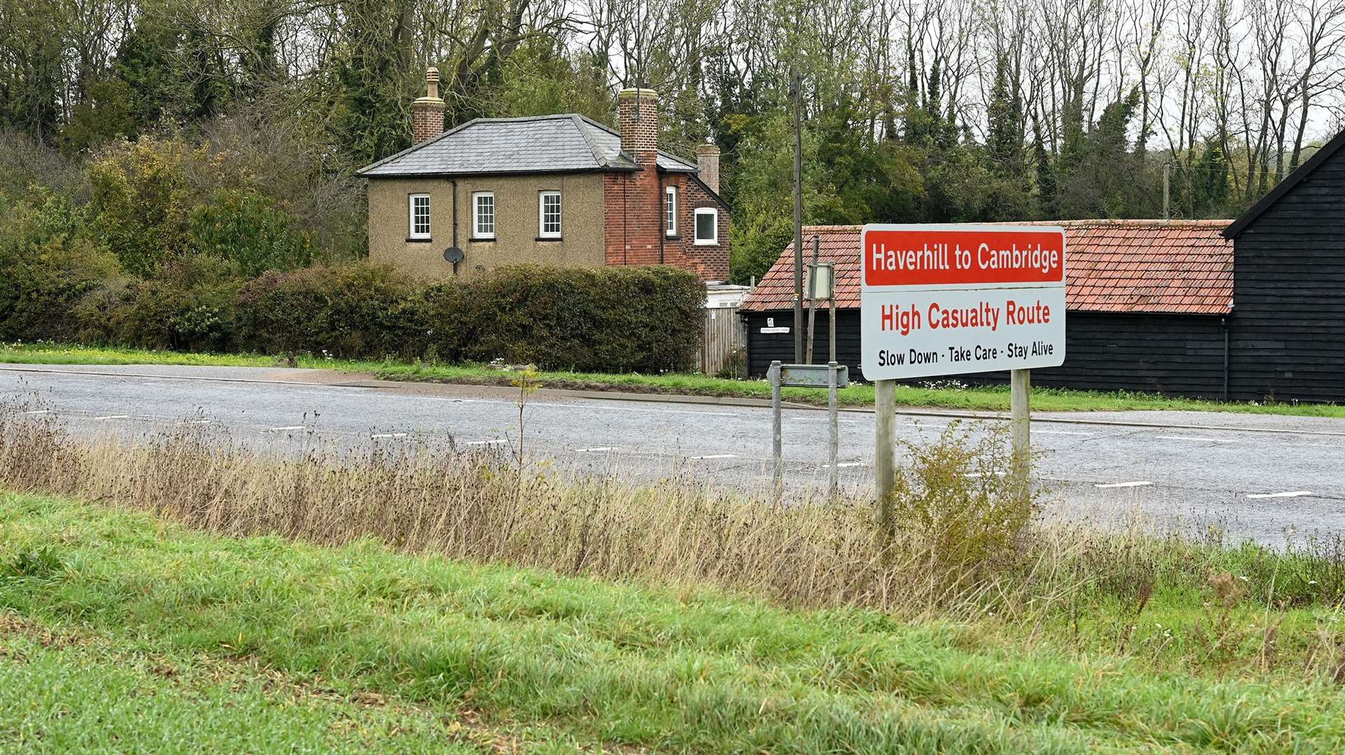 Spring Grove Farm, on the edge of Withersfield, site of the proposed biogas plant. Picture: Mecha Morton