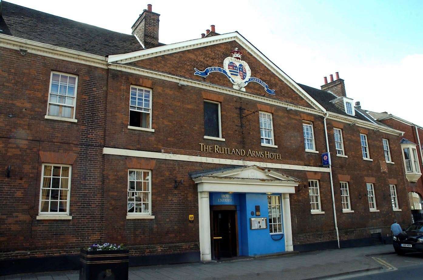 The auction of The Rutland Arms, in High Street, Newmarket, has been delayed until the new year. Picture: Mark Westley