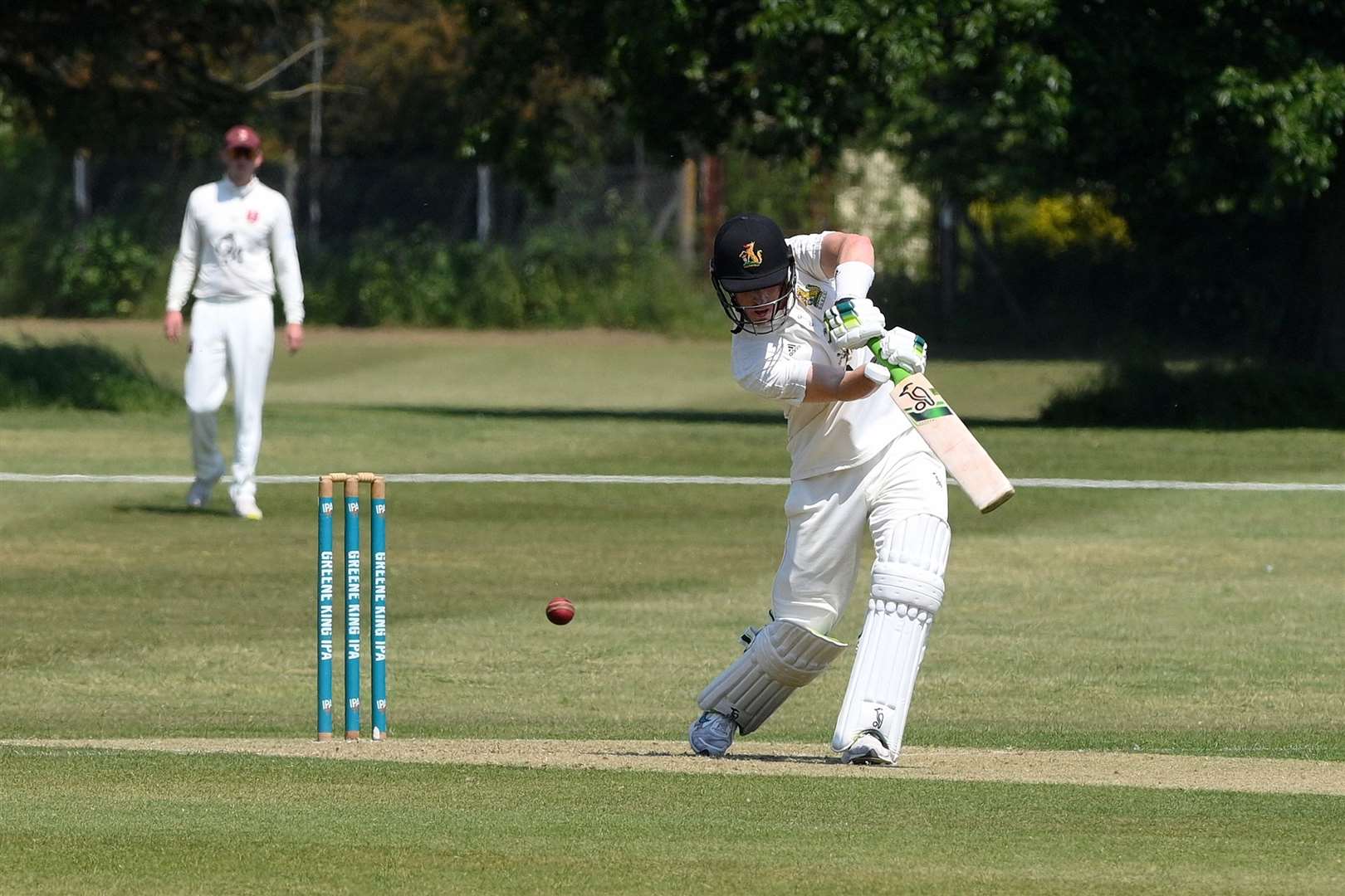 Josh Cantrell in action against Witham for Bury St Edmunds Picture: Mecha Morton