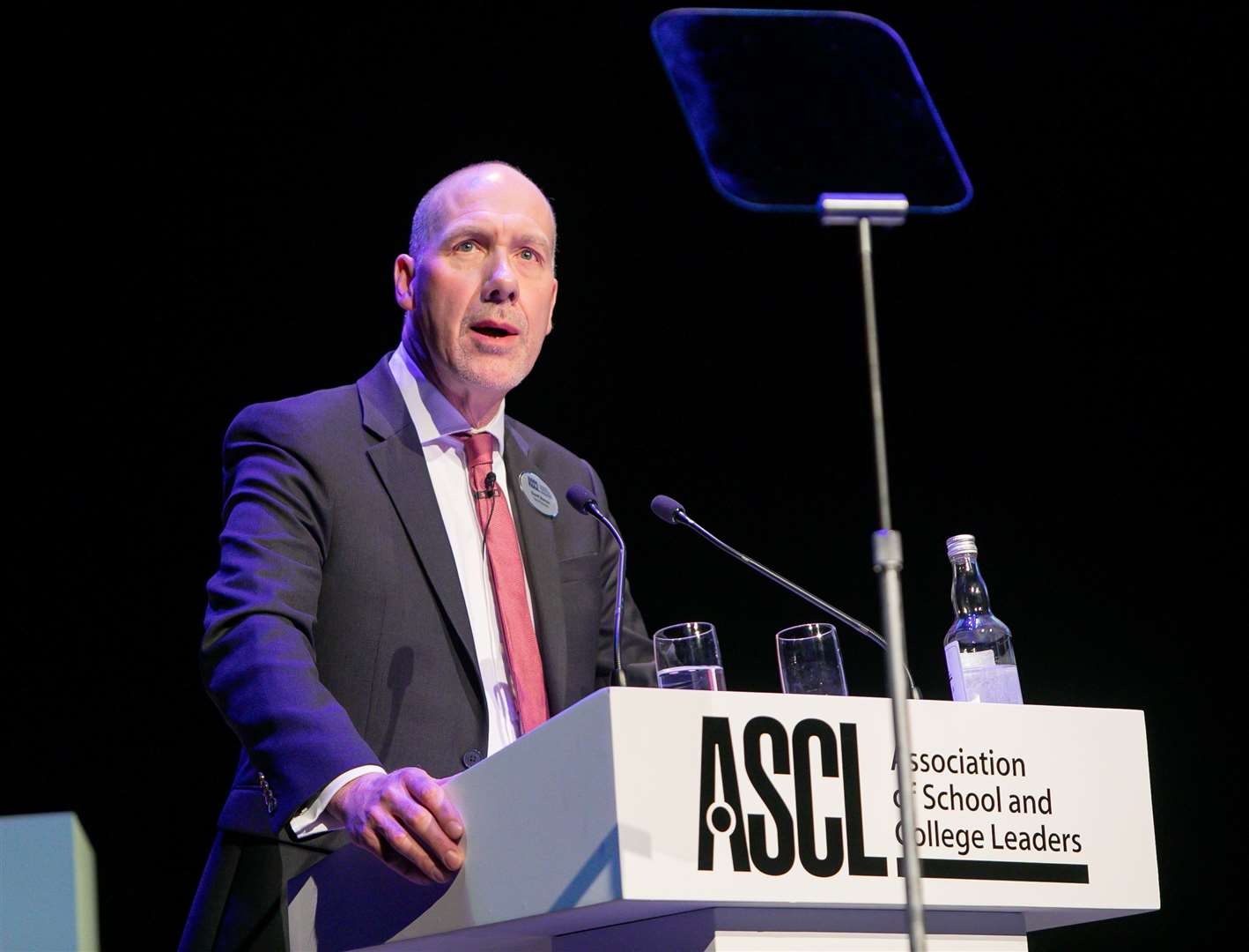 Former Bury St Edmunds headteacher Geoff Barton, general secretary of the Association of School and College Leaders (ASCL)