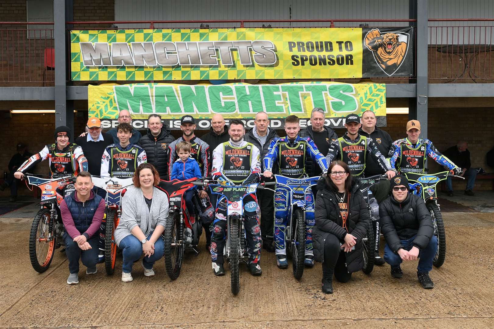 Mildenhall Fen Tigers are Knock-Out Cup champions - Ben Trigger, William Richardson, Alfie Bowtell, Lee Complin, Aran Butcher, Josh Warren and George Congreve. Picture: Mecha Morton