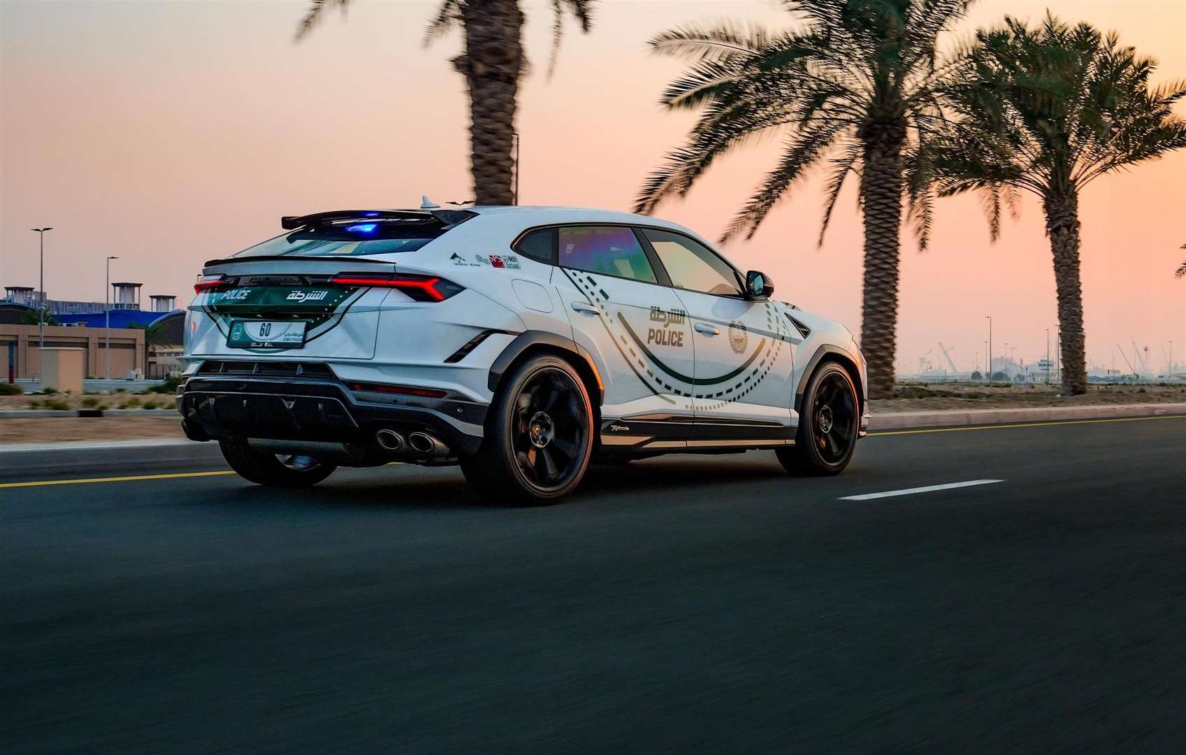 The Urus Performante will be put into police duty alongside various other supercars. (Lamborghini)