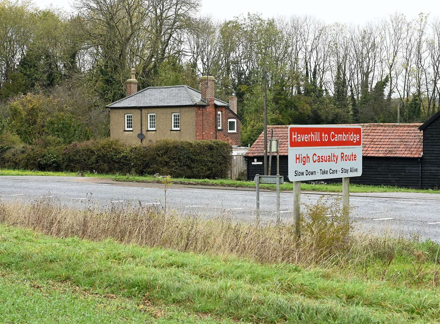 Spring Grove Farm, on the edge of Withersfield. Picture: Mecha Morton