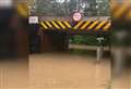 Watch as Storm Babet floods Suffolk’s most bashed bridge