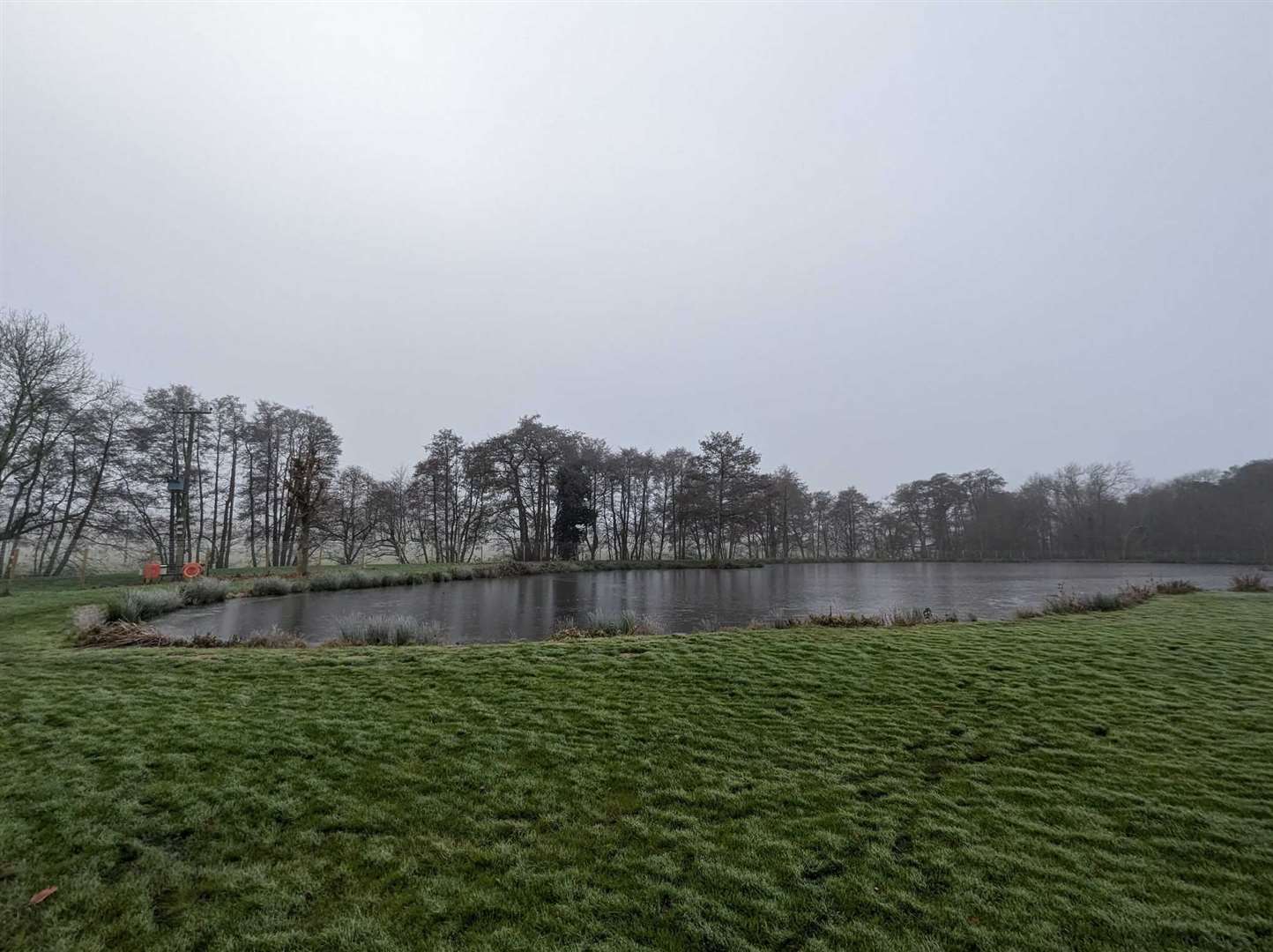 A winter scene at The Lakehouse near Stowmarket. Picture: Suzanne Day