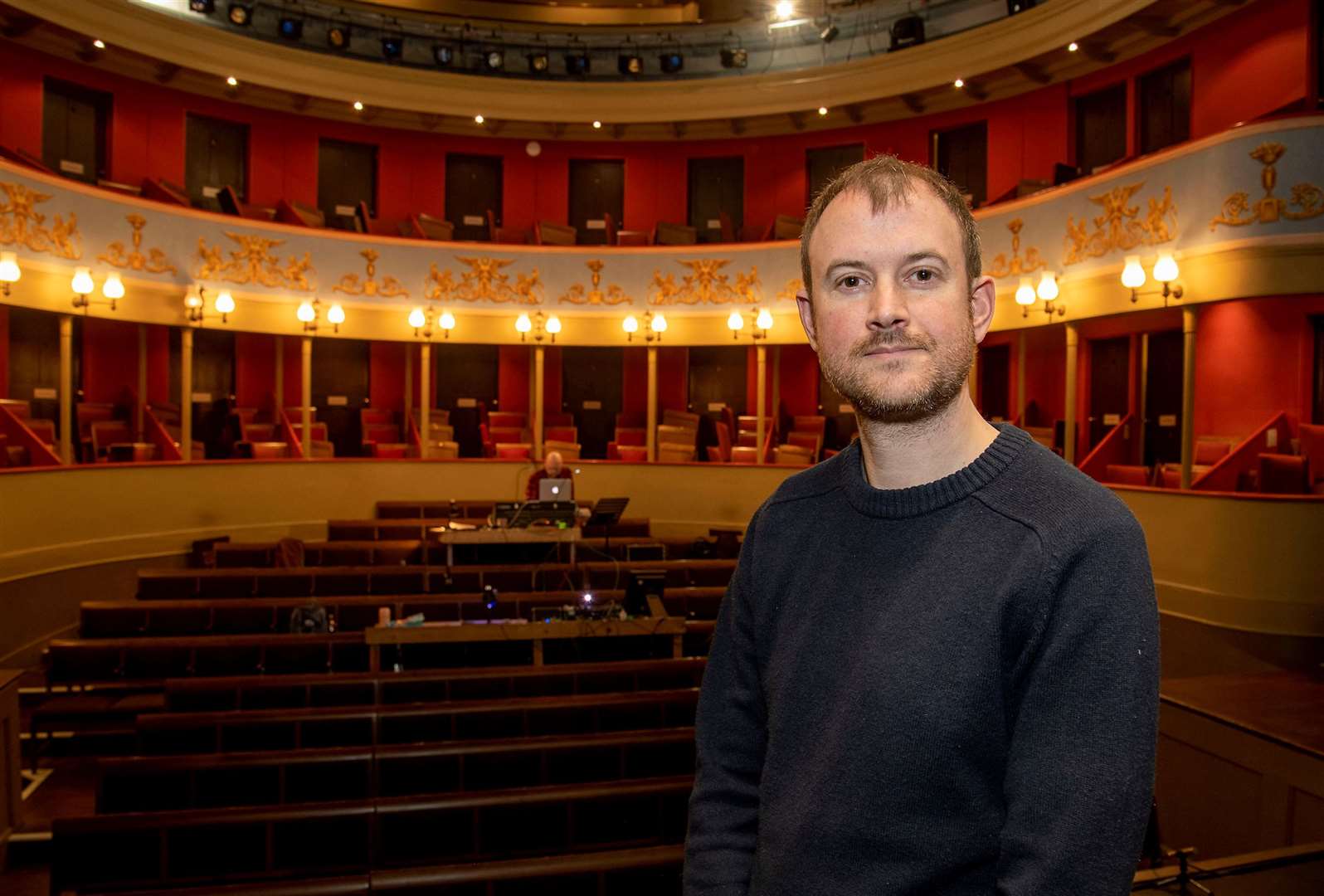 Owen Calvert-Lyons, artistic director of Theatre Royal Bury St Edmunds. Picture: Mark Westley