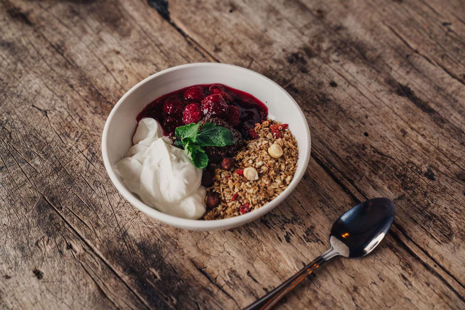 Granola bowl from FOLK Cafe