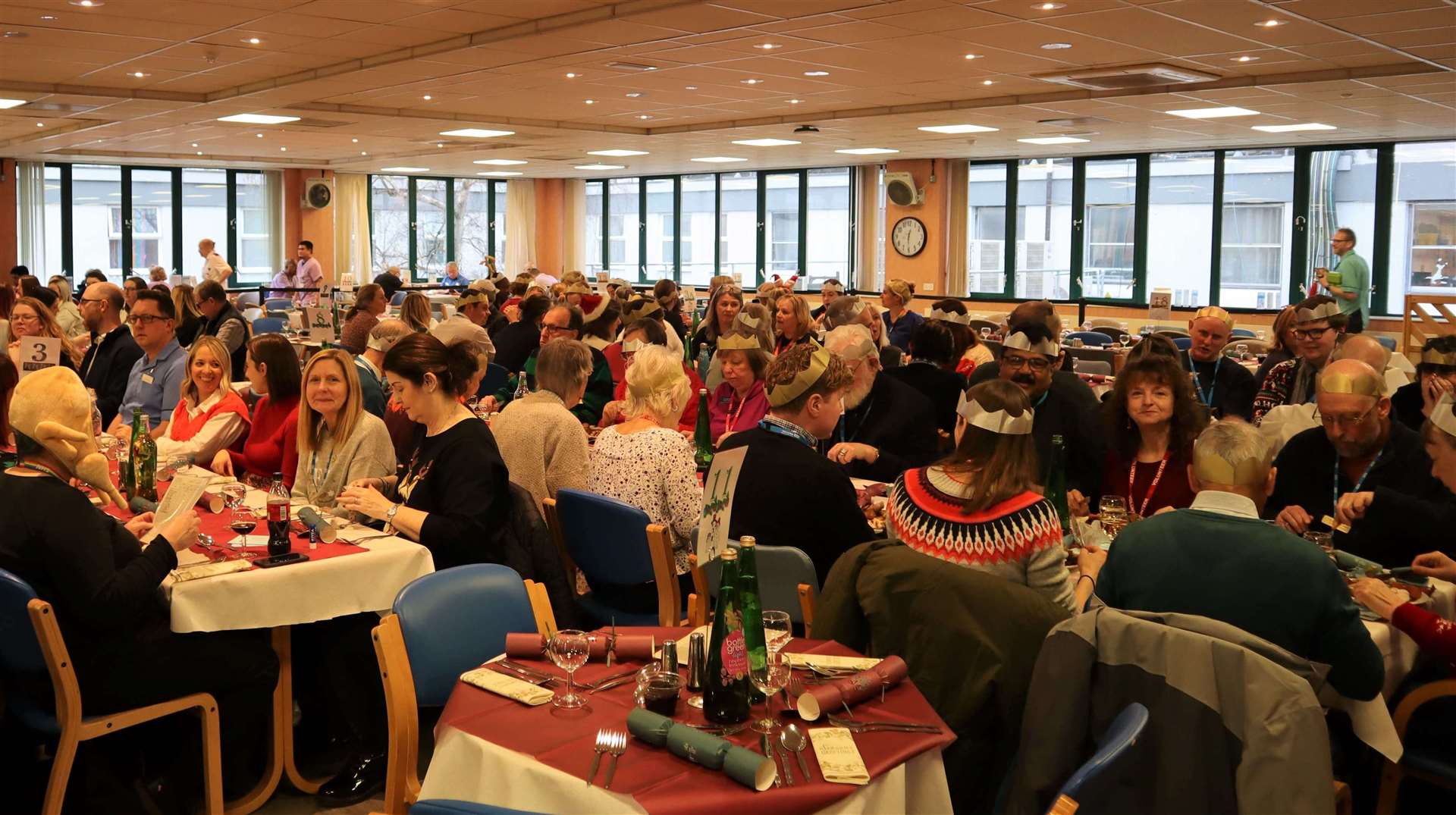 There will also be another meal on Christmas Day for patients and staff working the festive shift. Picture: West Suffolk NHS Foundation Trust