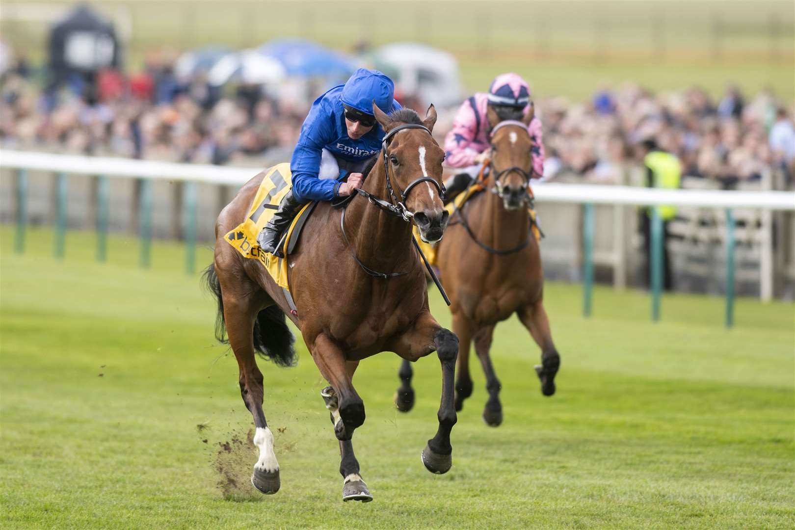 The Rowley Mile has announced plans for a special celebration as the three-day QIPCO Guineas Festival coincides with the Coronation. Picture: Mark Westley