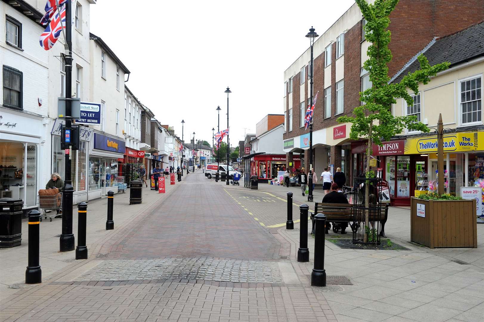 Ipswich Street in Stowmarket. Picture: Mecha Morton