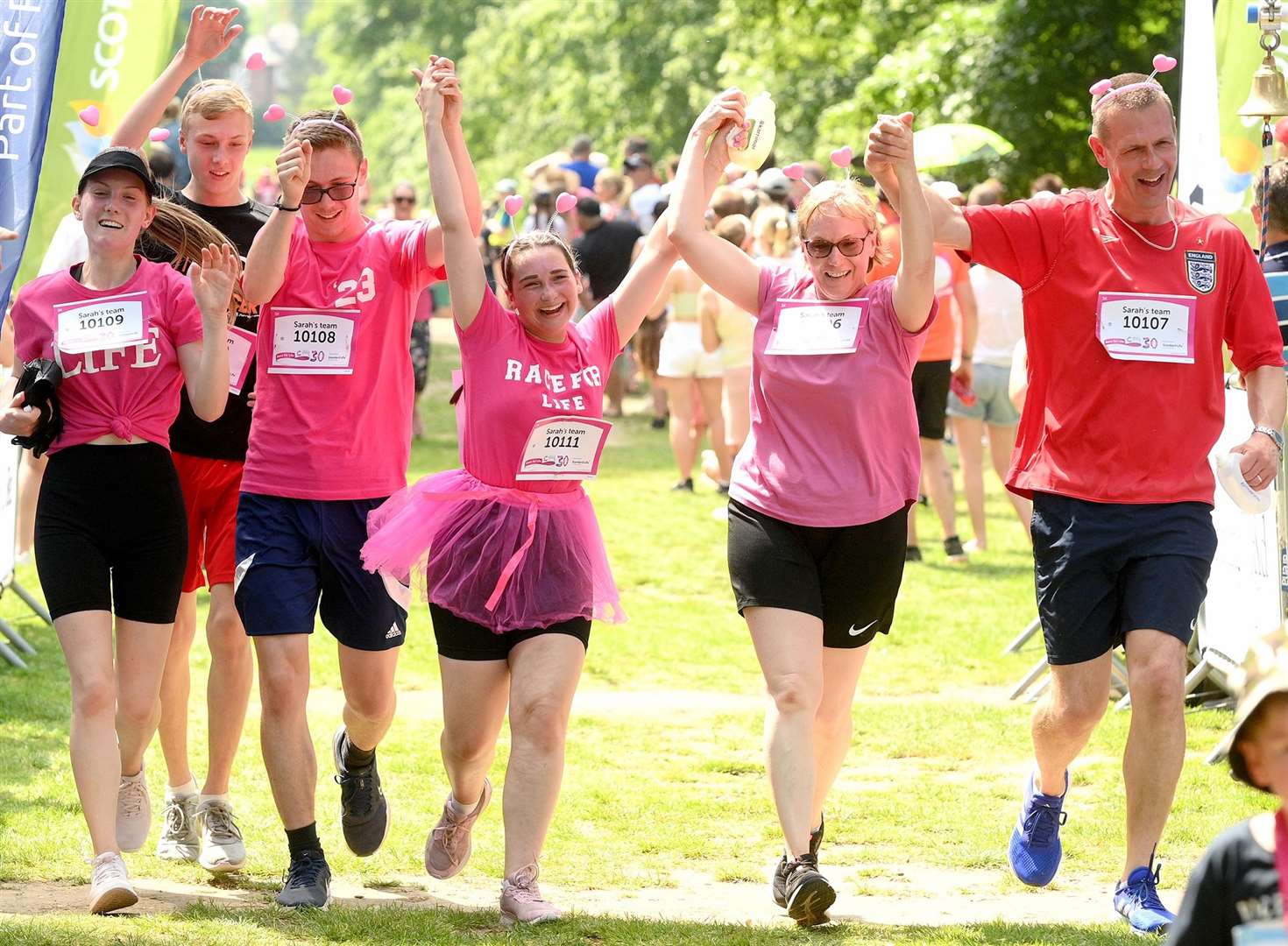 Bury St Edmunds Race for Life 2023. Picture: Mecha Morton