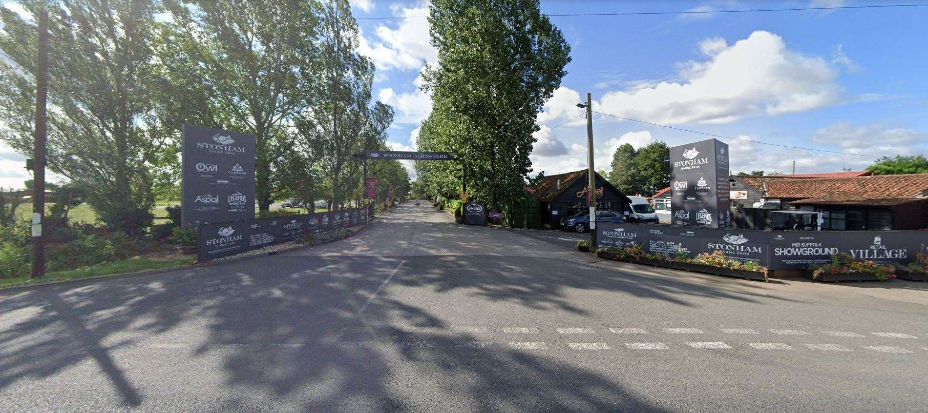 Stonham Barns Park, in Stonham Aspal, near Newmarket, where Carters of Suffolk is based. Picture: Google Maps