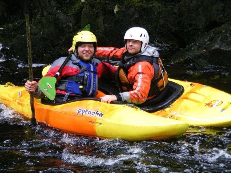 Ant Ing, left, and Paul Norris, right, will be starting their east to west coast challenge tomorrow. Picture submitted