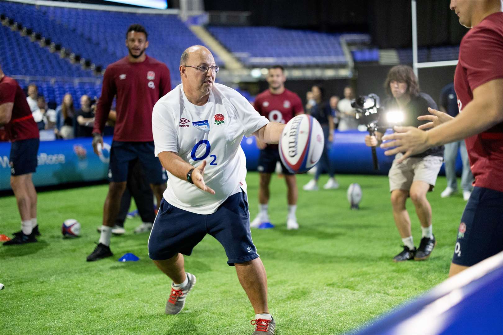 Paul Appleby has been named as England's biggest rugby fan. Picture: O2