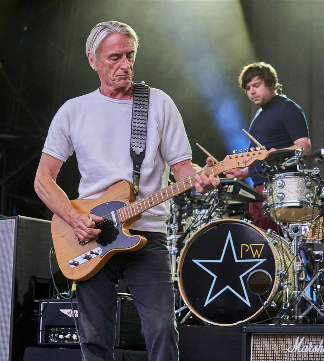 Paul Weller performing at Forestry England’s ‘Forest Live’ concert series at High Lodge, Thetford Forest. Pictures: Lee Blanchflower