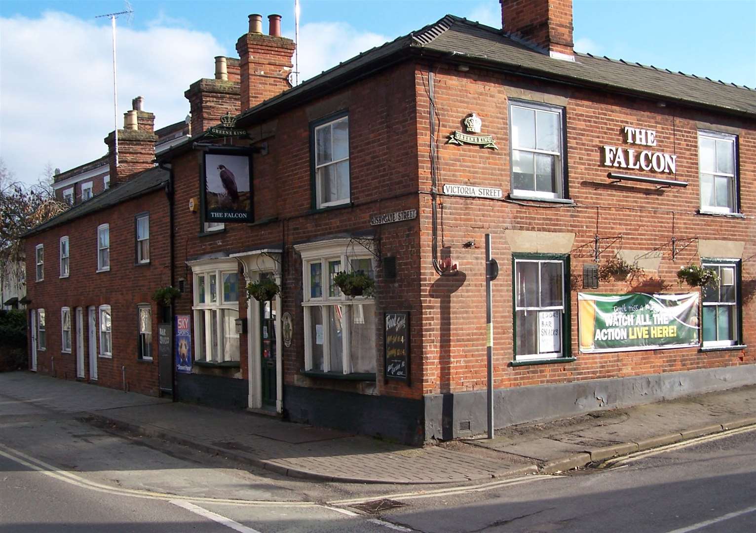 Gone - The Falcon, in Risbygate Street